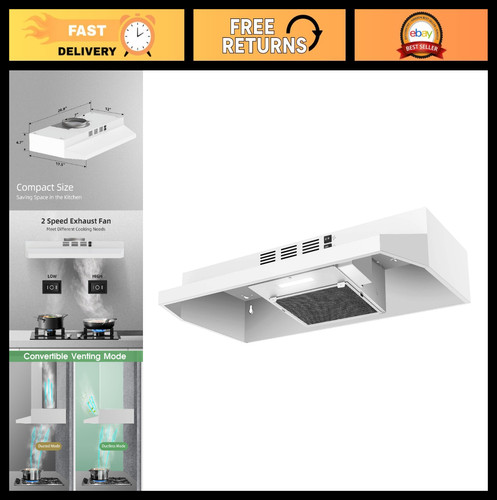 Under cabinet range hood - under,