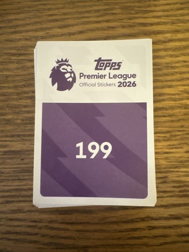 Topps premier league 2026 - topps,