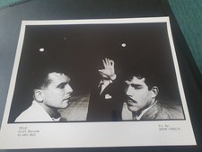 YELLO  10x8 original  press photo  by anton corbijn STIFF RECORDS  1980s