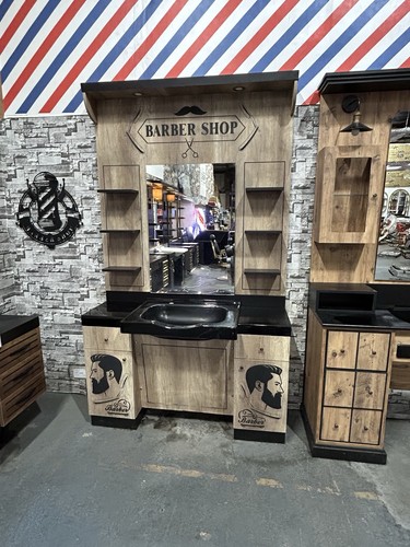Barber shop station single - barber,