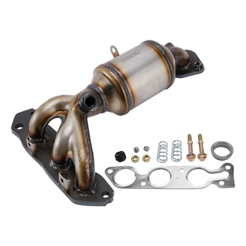 Front catalytic converter - front,