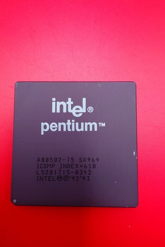 Rare intel pentium 75mhz - rare,