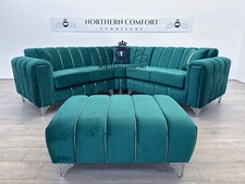 Keysri Corner Sofa in New Teal