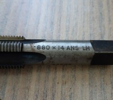 .880" x 14w ANS L/H HSS Tap threading tapping special pipe thread LEFT HAND 
