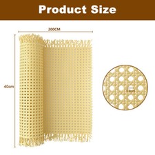 Plastic Rattan Roll 40cm x 2m