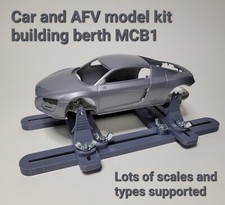 Model car kit building berth
