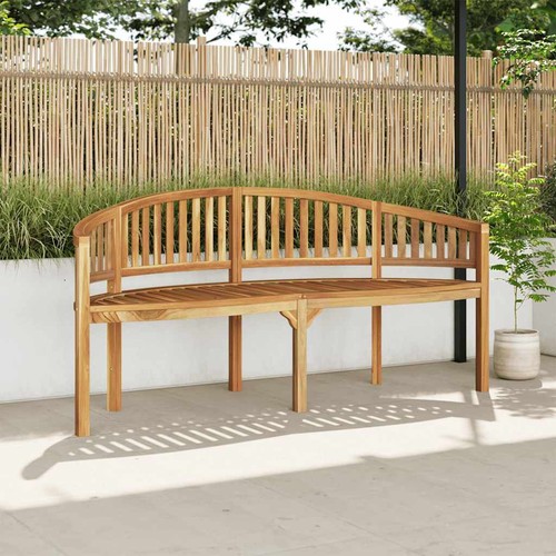 Garden bench natural teak - garden,
