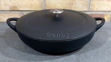 Denby Halo Cast Iron Shallow Casserole Dish 30cm 3.8L