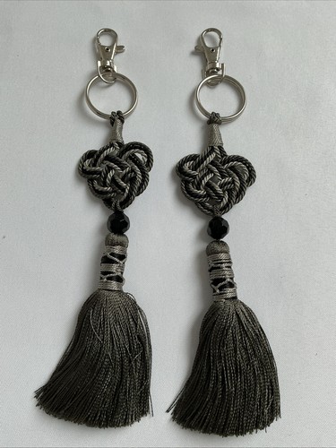 Two parlane key rings - two, with