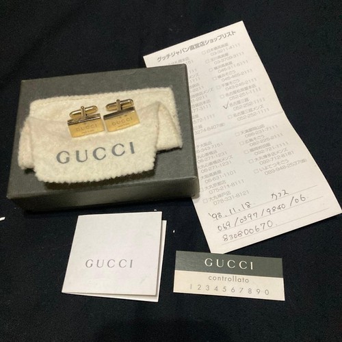 Gucci interlocking cufflinks - gucci, g