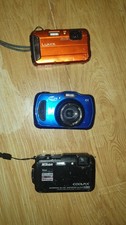 3 x waterproof camera (Nikon