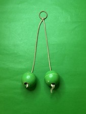 Vintage 1960s / 1970’s Green Clackers Toy, Perfect Gift Idea