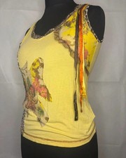 vintage leopard print yellow