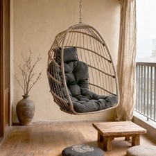 Rattan Hanging Egg Chair Cushion Pad Indoor Outdoor Pads Swing Chair Mat Pillow