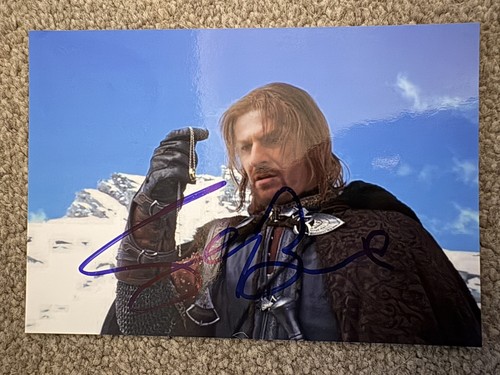 Signed photo sean bean - signed,