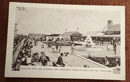 Vintage postcard morecambe - vintage,