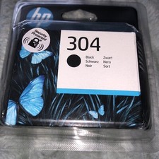 New HP N9K06AE 304 Ink Cartridge Black Genuine Apr 24 Deskjet 2200 2600 3700 Etc