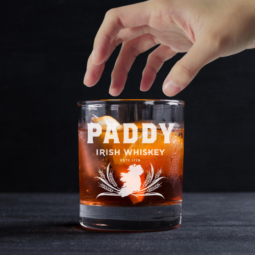 Custom engraved paddy - engraved, irish