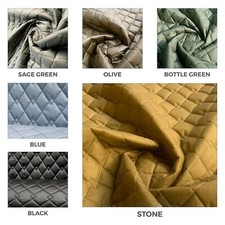 QUILTED WAX FABRIC 100% COTTON