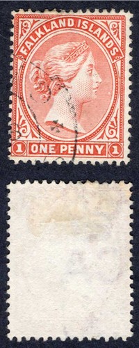 Falkland sg23 pale - sg23, 1d