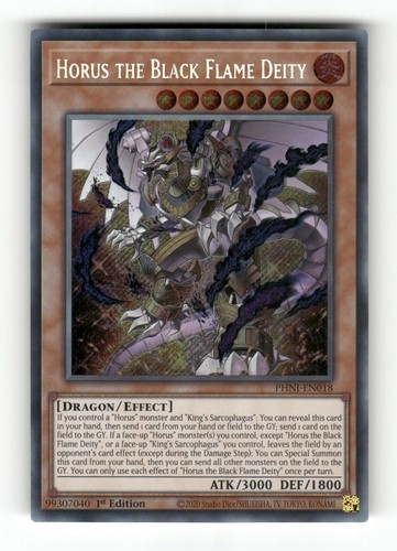 Horus the black flame deity - horus,