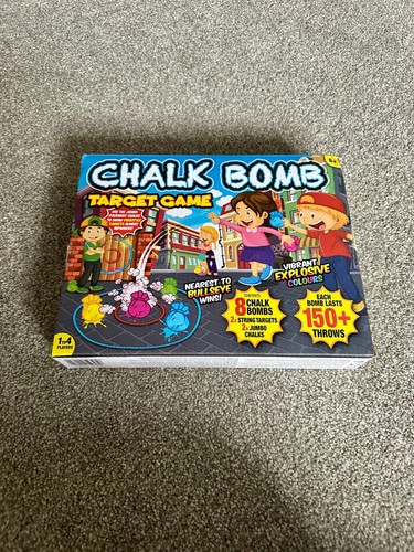 Chalk bomb target - chalk, for