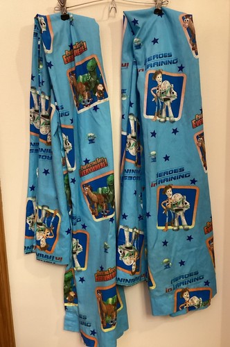 Toy story fabric curtain - story,