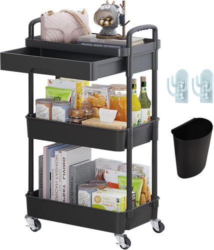 Beauty trolley wheels 3 - on,
