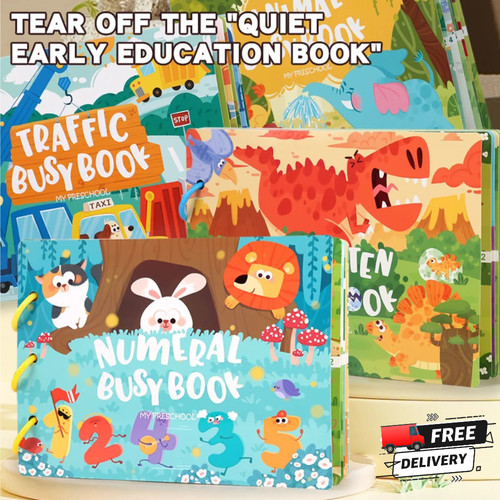 Montessori quiet book - montessori,