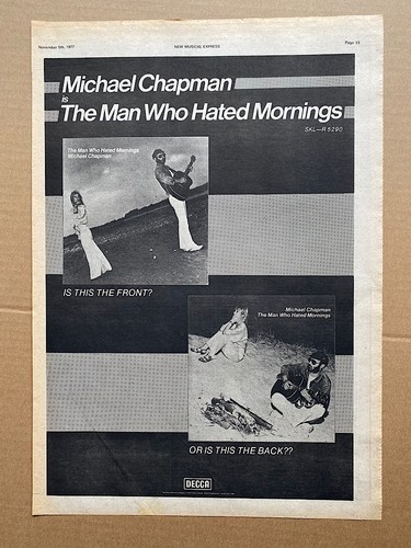 Michael chapman the man - the, who