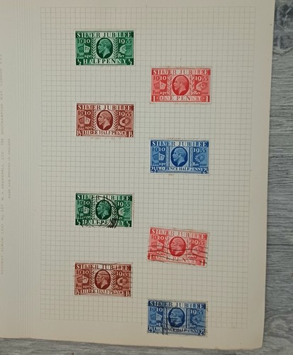 1935 silver jubilee - gb, gv