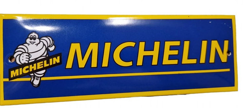 Michelin porcelain - (garage).,