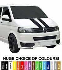 Bonnet Stripes Vinyl Graphic Sticker Decals - VW TRANSPORTER V4, V5, V6