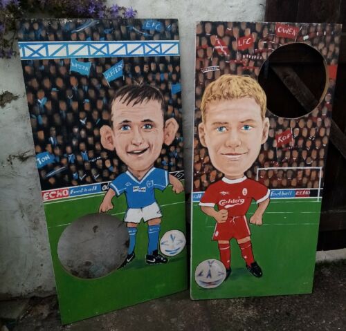 Football hand painted - hand,