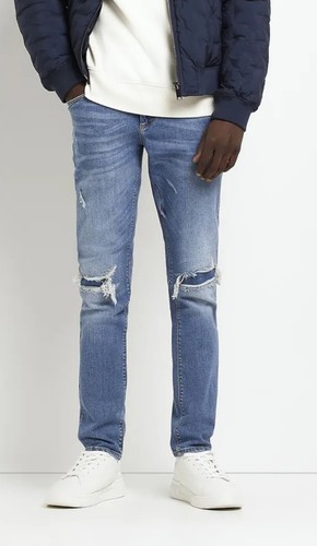 River island mens ripped - island,