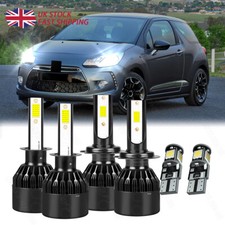 For Citroen DS3 6PC 6000K COB