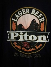 ST LUCIA W I LAGER BEER PITON