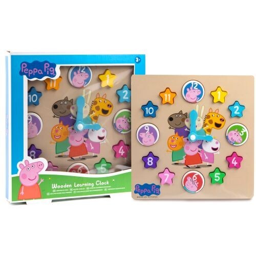 Peppa pig wooden learning - peppa,