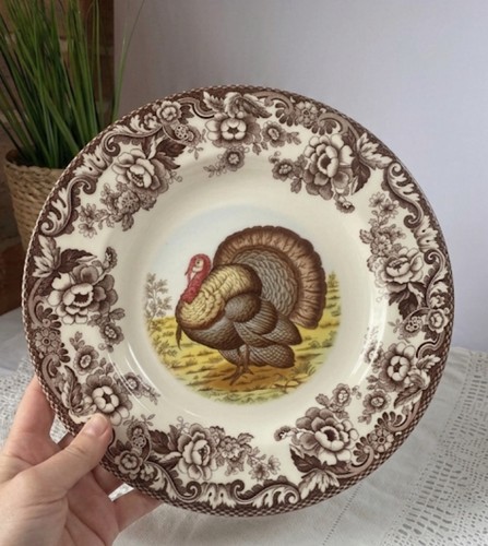 Spode plate woodland range - spode, plate,