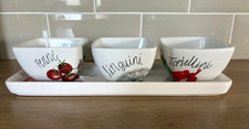 Stoneware Set of 3 Pasta