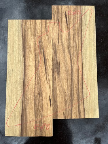 Black limba korina 2 - black,