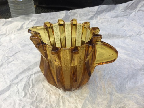 Stolzle vintage amber - amber, glass