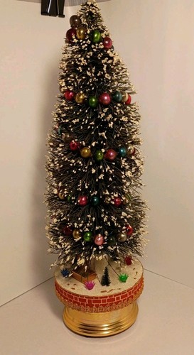 Vtg working bottle brush - bottle,