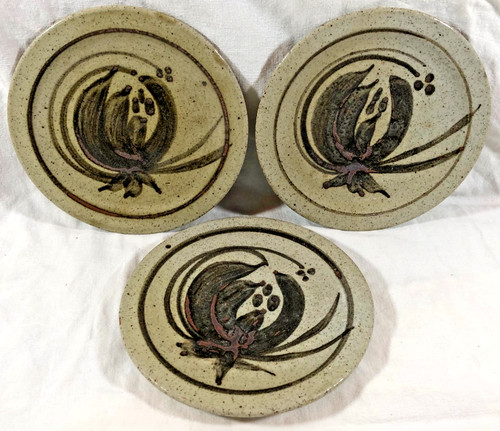 Vintage leach pottery - 3x,