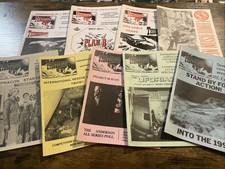 FANDERSON NEWS MAGAZINES X 9 Gerry Anderson Thunderbirds