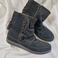 HOTTER Pixie Black Suede