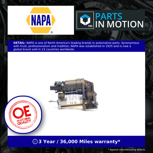 Air suspension compressor fits - suspension,