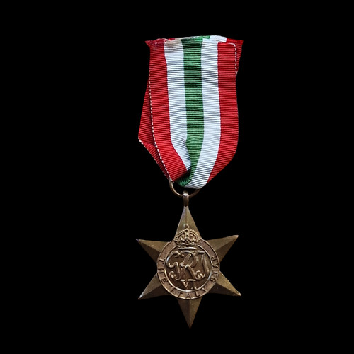 Ww2 british italy star - italy,
