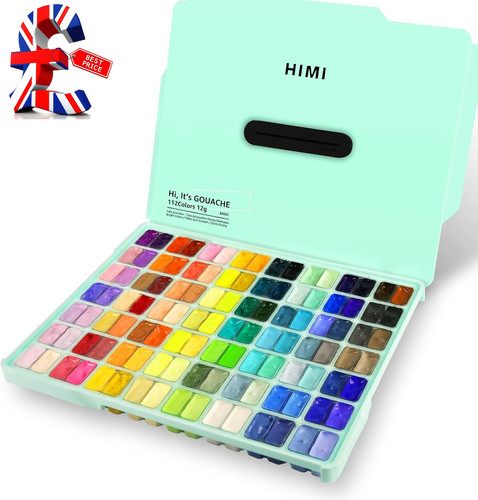 Himi gouache paint set - gouache, set,