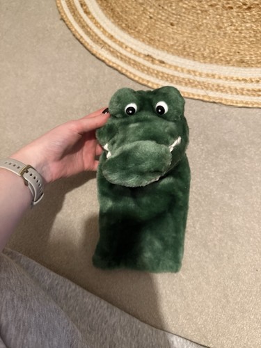 Safeway crocodile hand puppet - crocodile,